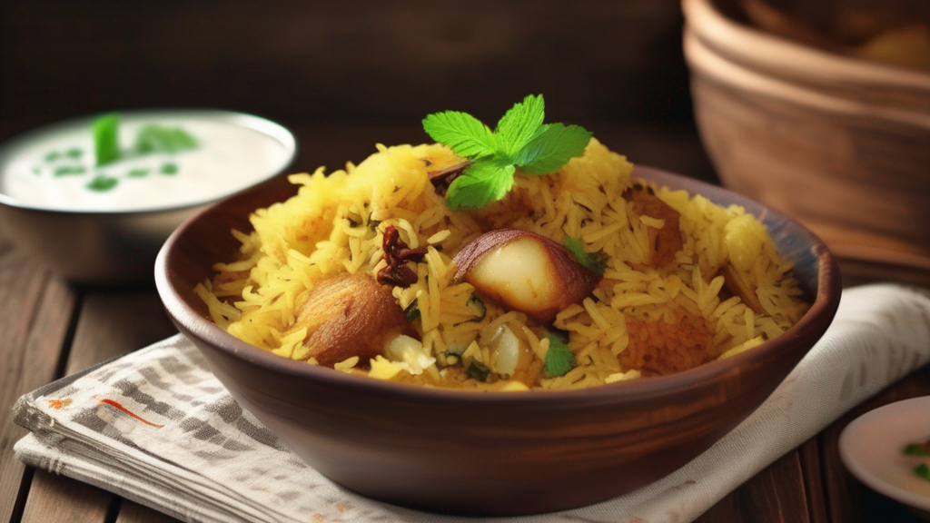 Best Aloo Dum Biryani Recipe