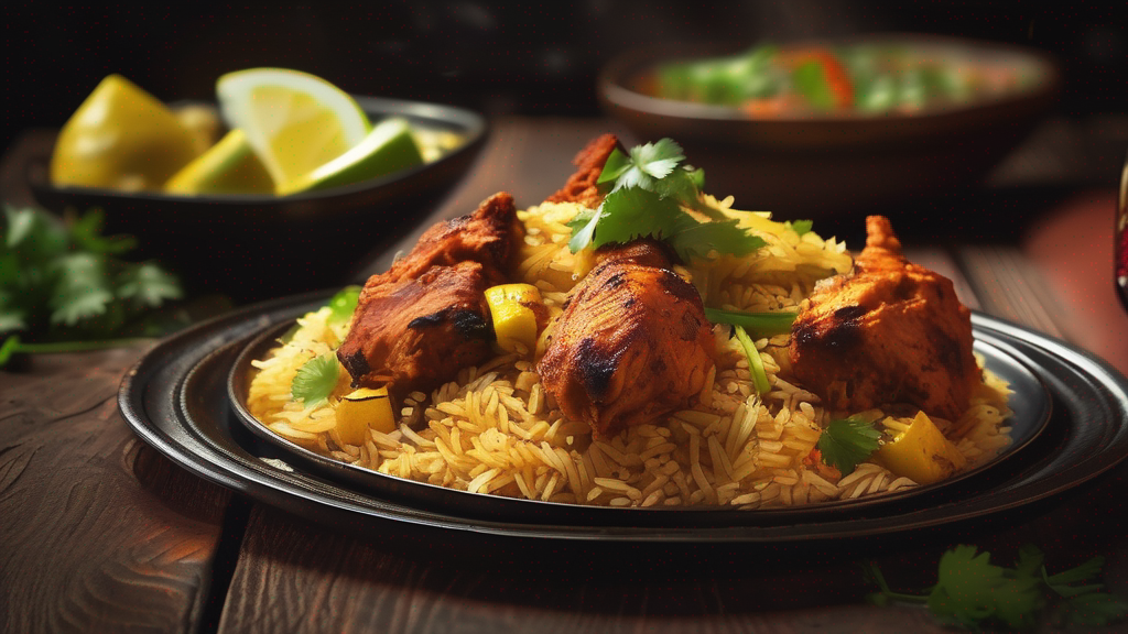Best Smoky Chicken Tikka Biryani