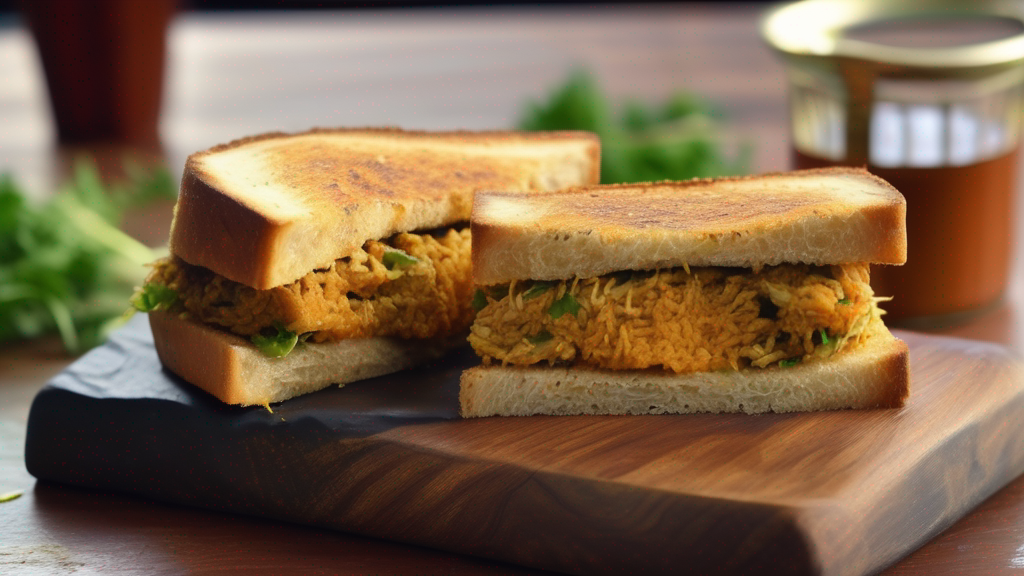 Best Crispy Paneer Biryani Sandwich Recipe 2025